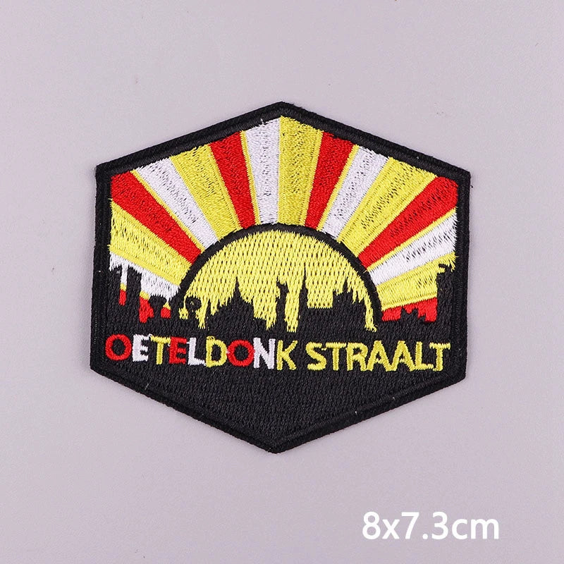 Netherland Oeteldonk Carnival Iron On Patches
