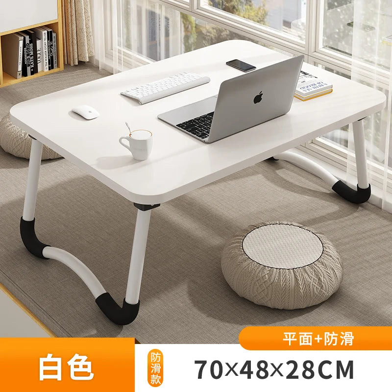 Bed Desk Lazy Portable Computer Desk Home Folding Table Bedroom Bay Window Sitting Small Table Student Dormitory Study Table
