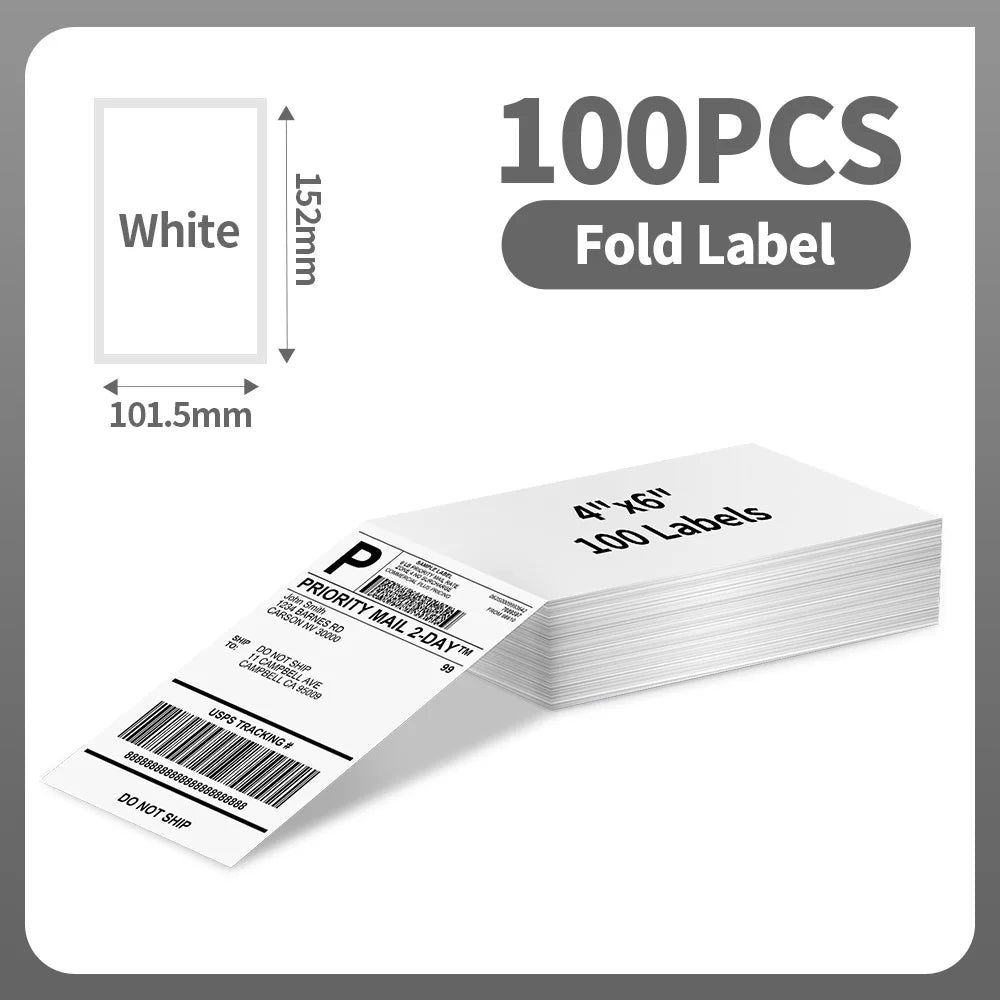Phomemo 241 Portable Printer Thermal Label Printer Wireless Bluetooth Shipping Label Printer Compatible with Mobile PC Wide Used