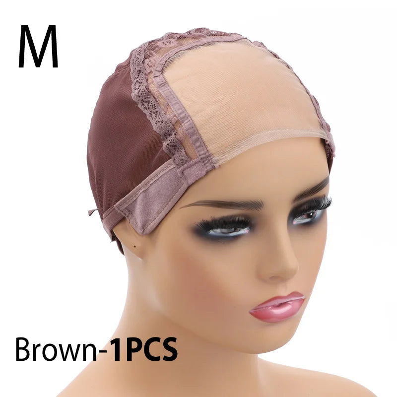 Wig Cap For Making Wigs Bonnet Perruque Touca Para Lace Toca Para Cabelo Glueless Wig Caps For Making Wigs Lace For Wig Making