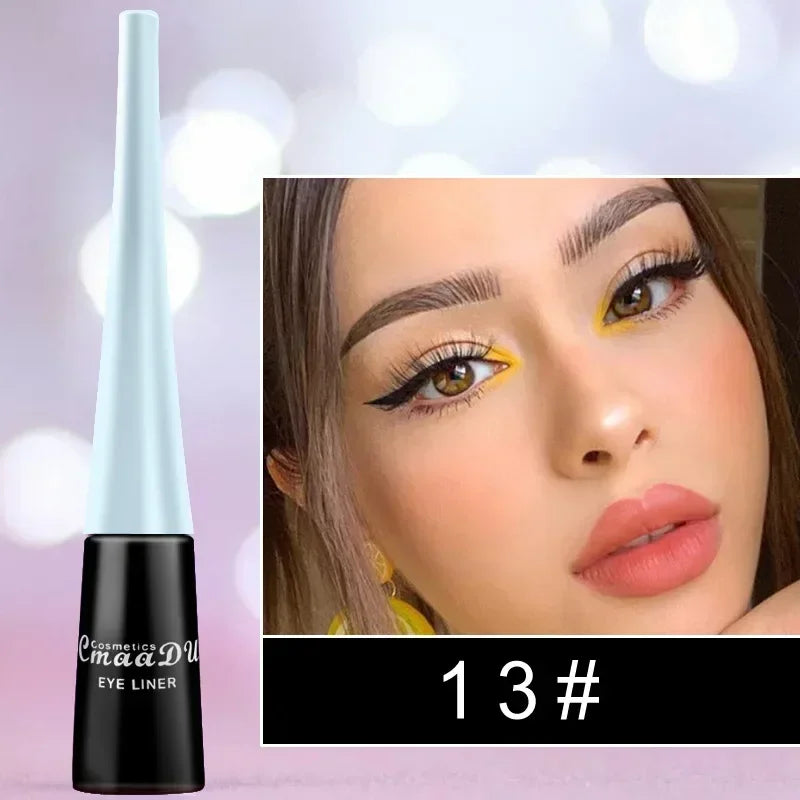 Liquid Blue Eyeliner Pencil Waterproof