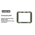 Outdoor Tactical Style Table Aluminum Alloy Blackened Camping Lift Adjustable Portable Folding Tactical Table Set