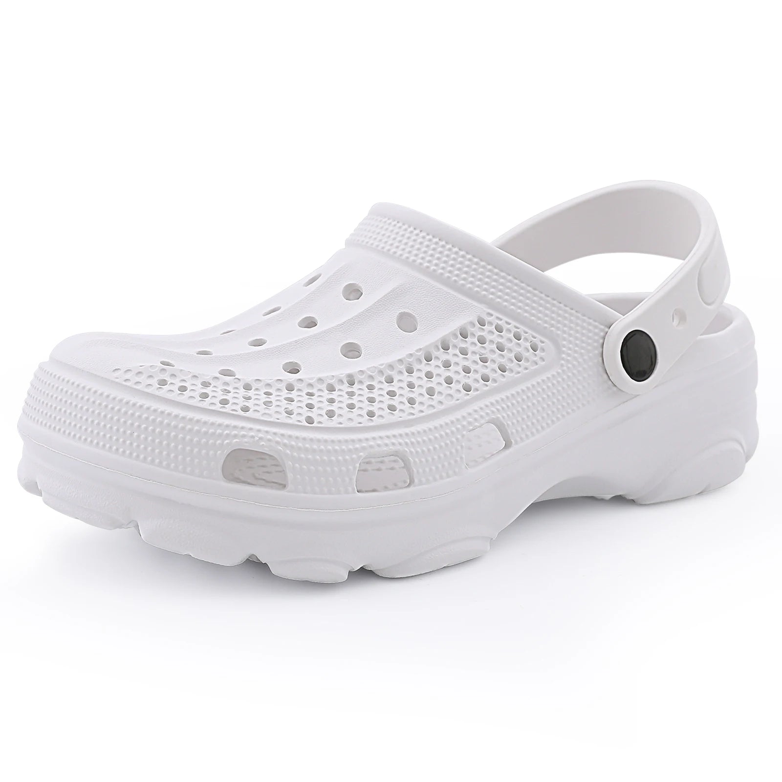 Pallene Fashion Clogs For Men EVA Light Hole Garden Shoes Outdoor Male Beach Sandals Home Bathroom Shoe Unisex Casual Slides
