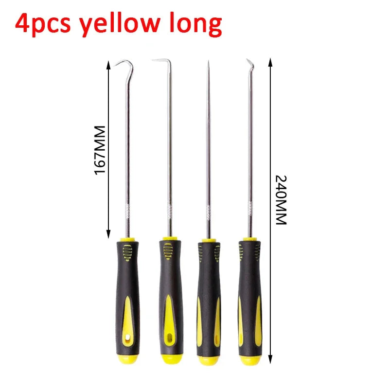 135mm/160mm Car Auto Vehicle Oil Seal Screwdrivers Set O-Ring Seal Gasket Puller Remover Pick Hooks Tools