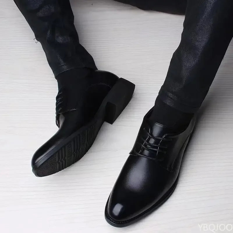 Men Heightening Shoes Business Casual 2025
