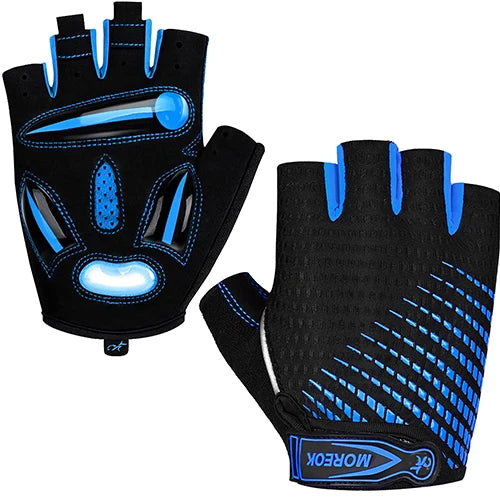 Bike Gloves 5MM Gel Pads Shock-Absorbing