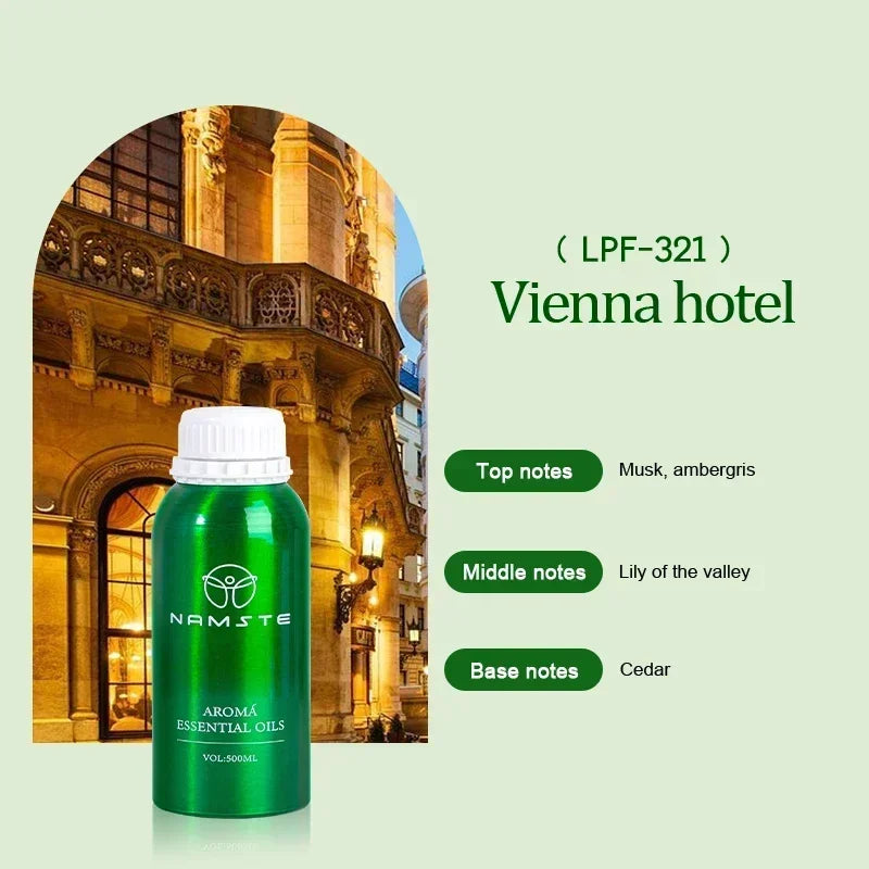 NAMSTE 500ML Hotel Essential Oil All Natural Rosewood Four Seasons Grand Lisboa Electric Aroma Diffuser Air Fresheners Regis