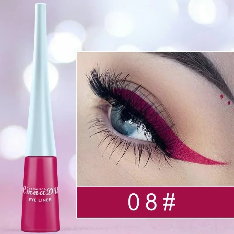 Liquid Blue Eyeliner Pencil Waterproof