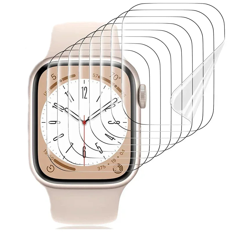 Soft Hydrogel Screen Protector Film For Apple Watch 11 10 9 8 7 6 SE 3 5 4 46MM  42 45 41 44MM Not Glass for iWatch Ultra 3 49MM