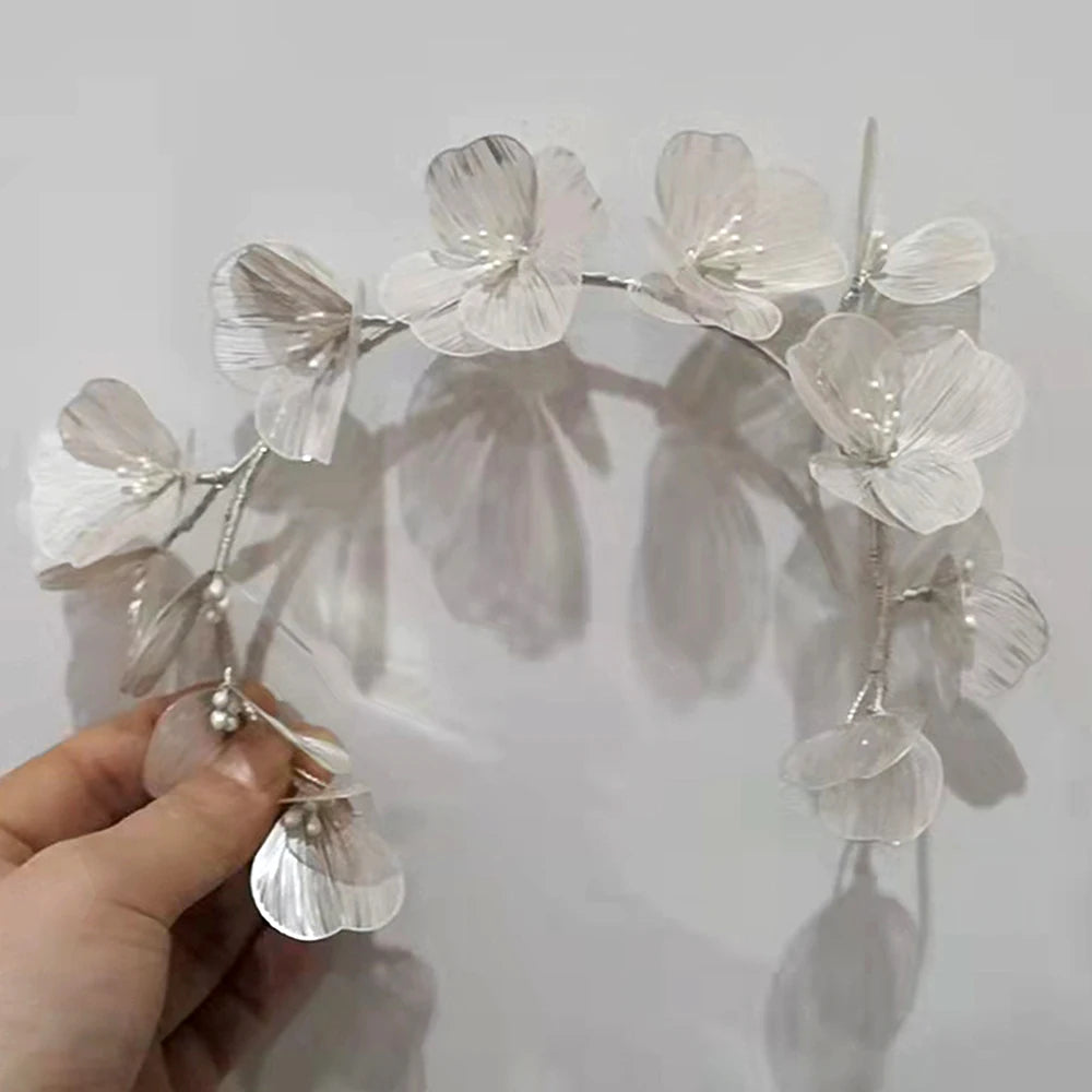 Bride Wedding Hair Comb Gold Flower Hairpin