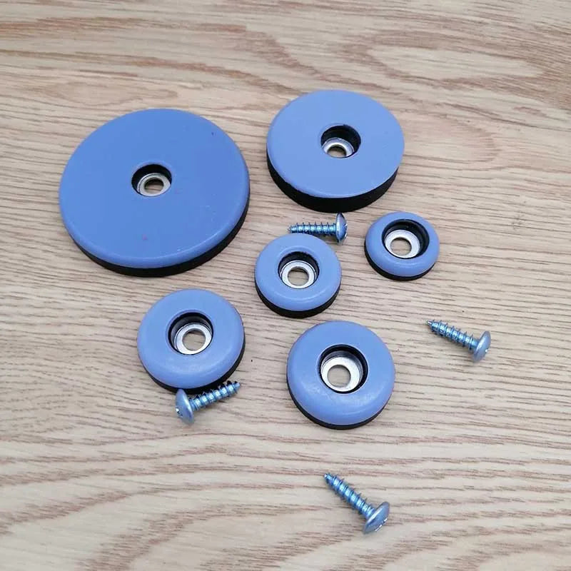 4pcs Heavy Furniture Easy To Move Slider Pad Chair Table Base Protection Leg Anti-wear Floor Mat Furniture Hardware with Screws
