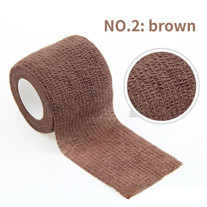 Pet Bandages Anti-fouling Devices Self-adhesive Elastic Bandage Outside Foot Protective Hair Free Cloth Straps for Cats and Dogs