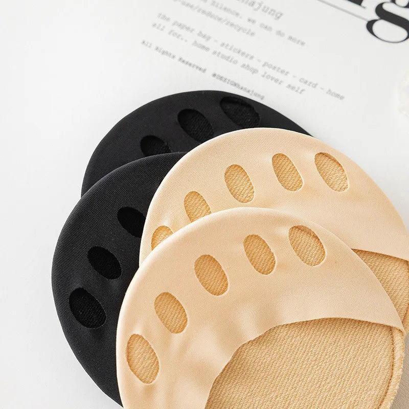 3 Pairs Open Toe Socks Women Set Sponge Pads for High Heel Shoes Soft Socks Forefoot Insole Five Fingers Socks Liner