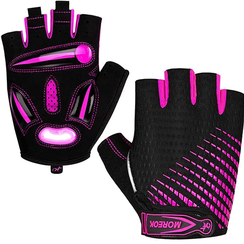 Bike Gloves 5MM Gel Pads Shock-Absorbing