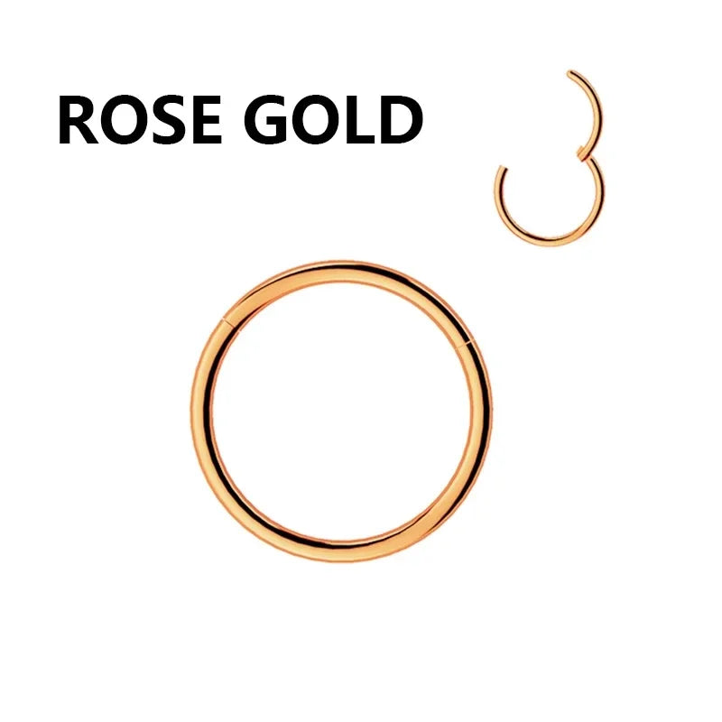 Stainless Steel Hoop Piercing - Nose, Septum & Cartilage