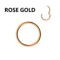 Stainless Steel Hoop Piercing - Nose, Septum & Cartilage