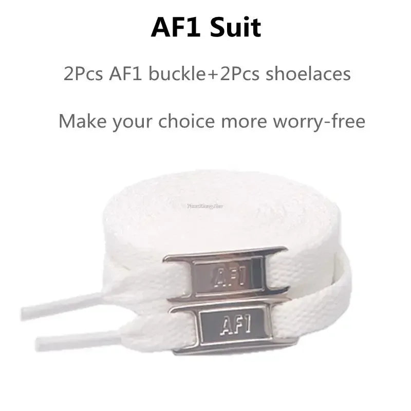 AF1 Shoelaces White Flats Air Force One Accessories