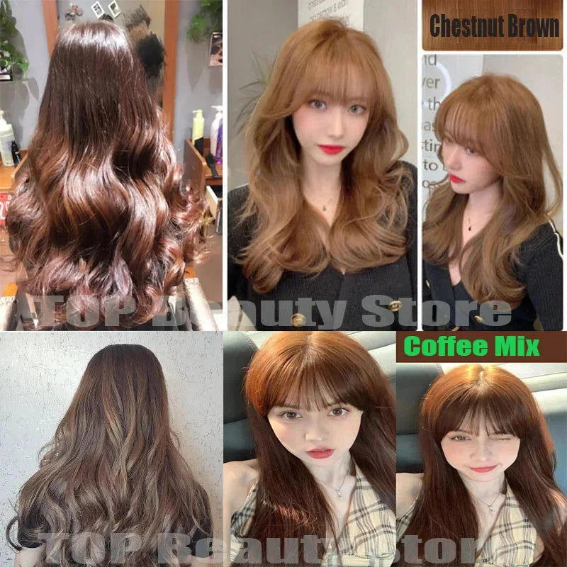 Natural Herbal Hair Dye Shampoo 5 Minutes