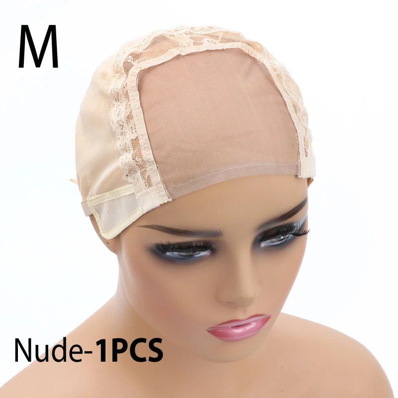 Wig Cap For Making Wigs Bonnet Perruque Touca Para Lace Toca Para Cabelo Glueless Wig Caps For Making Wigs Lace For Wig Making