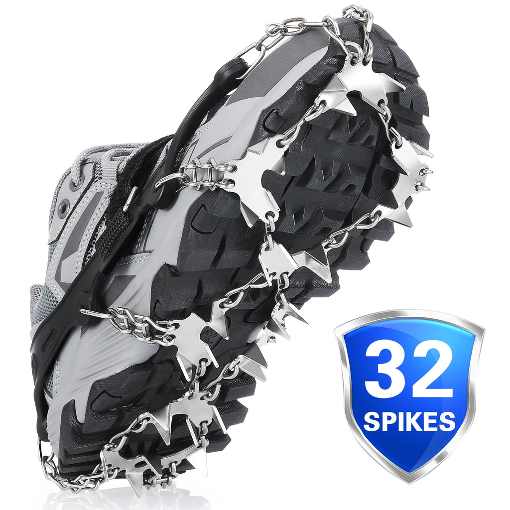 Ice Gripper Spike 32 Teeth Anti Slip Crampons