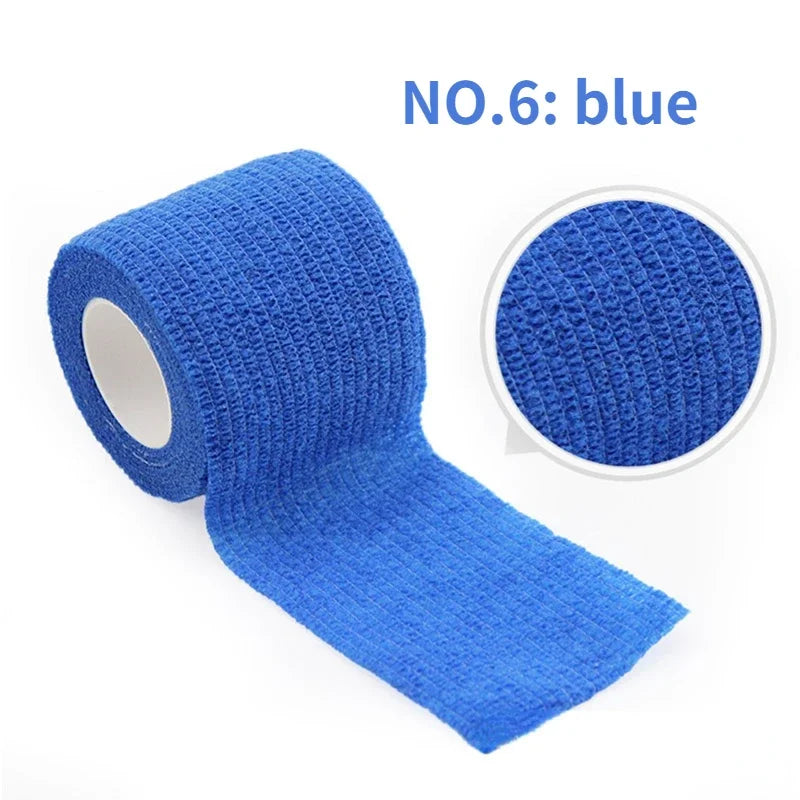 Pet Bandages Anti-fouling Devices Self-adhesive Elastic Bandage Outside Foot Protective Hair Free Cloth Straps for Cats and Dogs