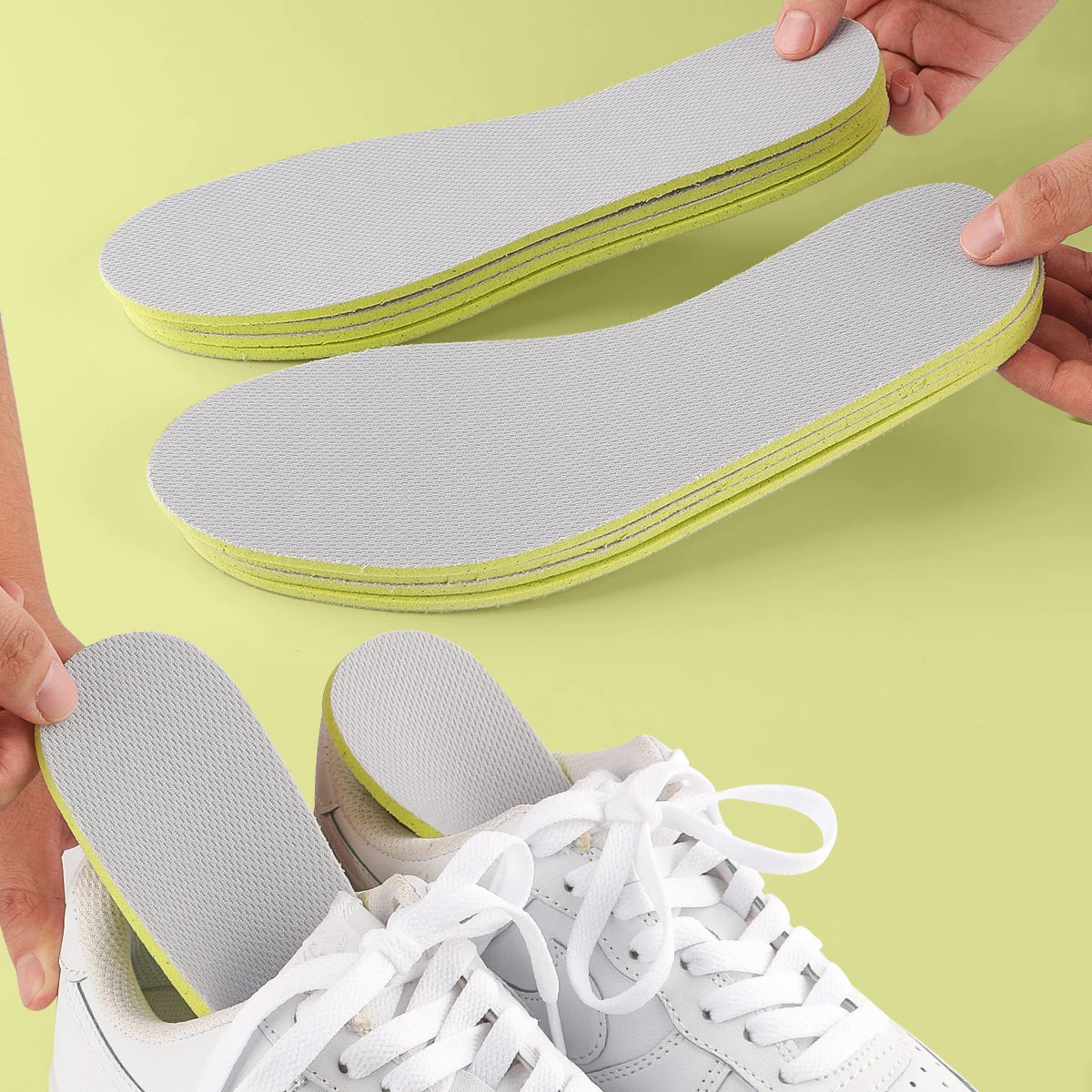 Sport Shoe Insoles Deodorant Shock Absorption
