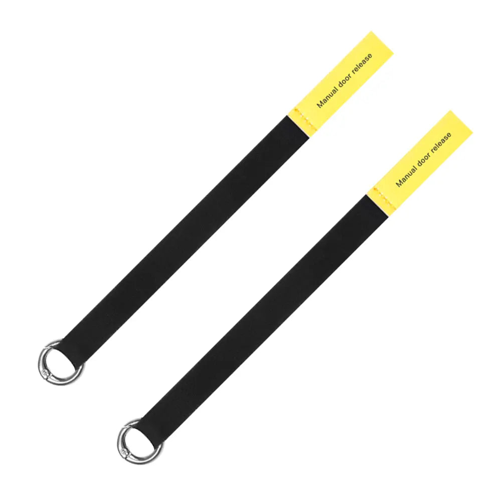 Rear Door Mechanical Switch Extended Car Door Emergency Handle Manual Door Release Emergency Puller Button for Tesla Model Y