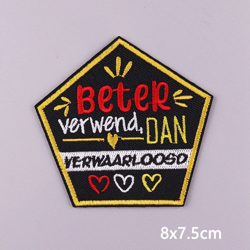 Netherland Oeteldonk Carnival Iron On Patches