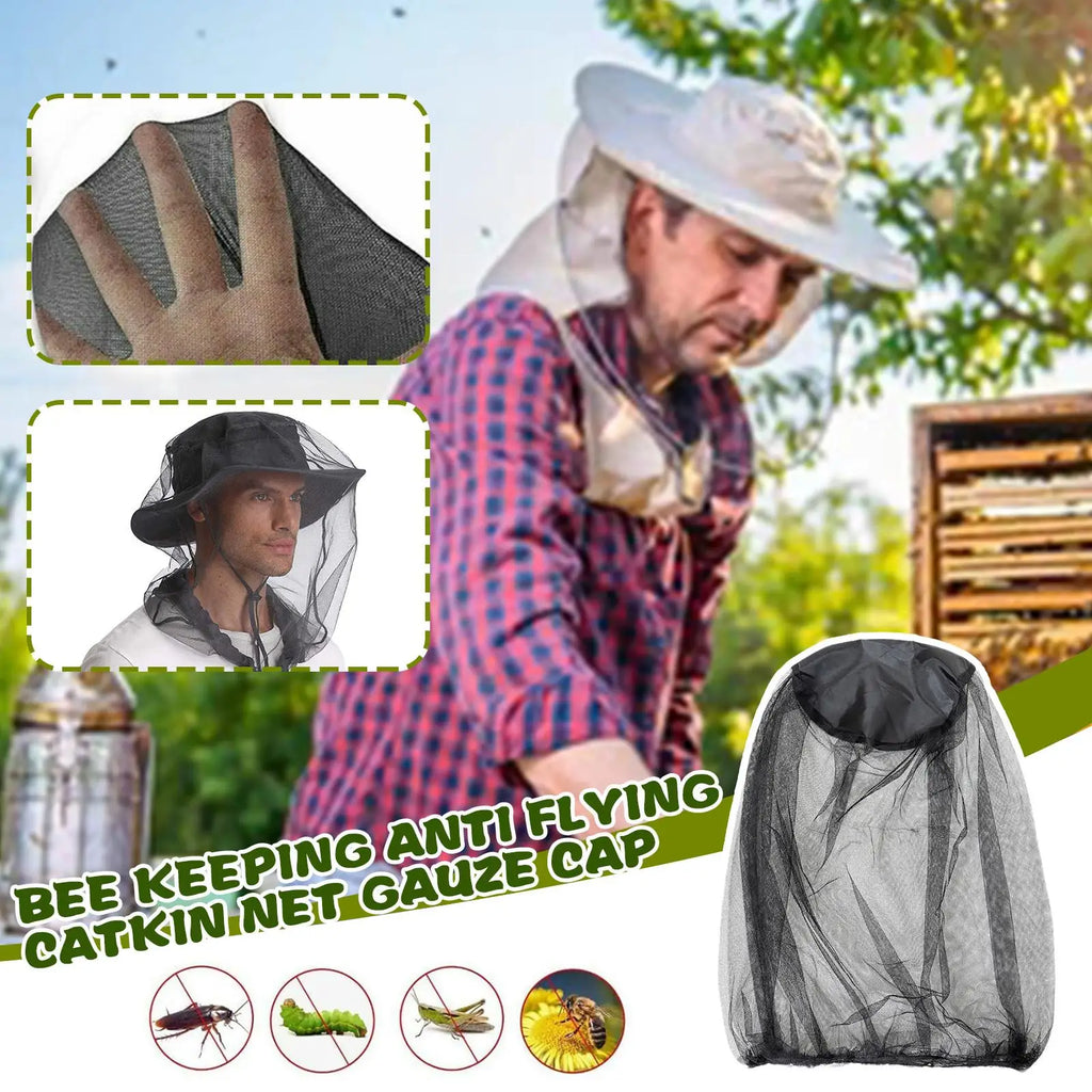 Midge Bug Camping Protector Hat Face Mesh Mosquito Head Insect HOT Travel Mosquito Net Drop Shipping