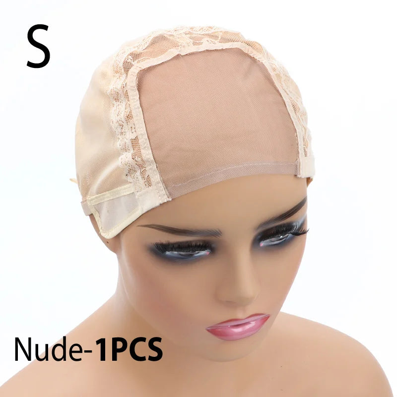 Wig Cap For Making Wigs Bonnet Perruque Touca Para Lace Toca Para Cabelo Glueless Wig Caps For Making Wigs Lace For Wig Making