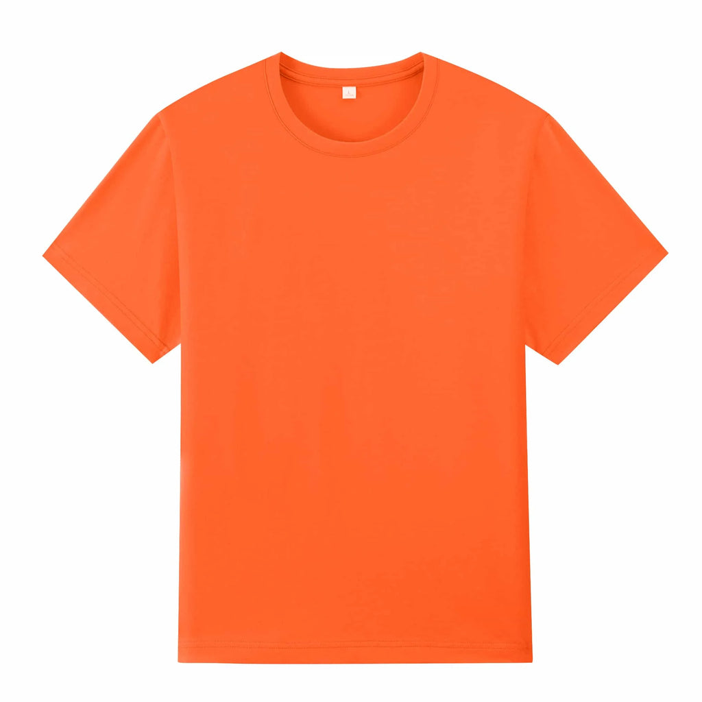 Cotton T-shirt Custom Logo Printing Work Clothes