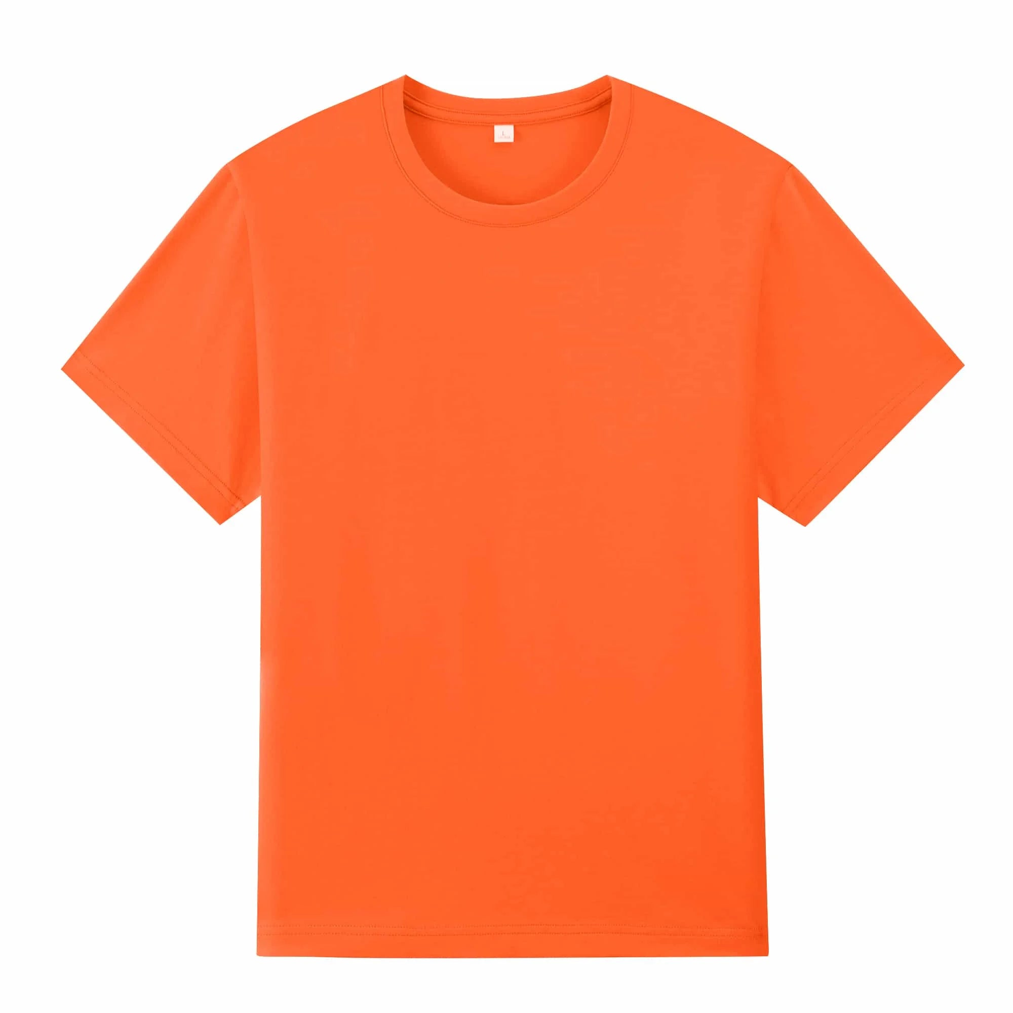 Cotton T-shirt Custom Logo Printing Work Clothes