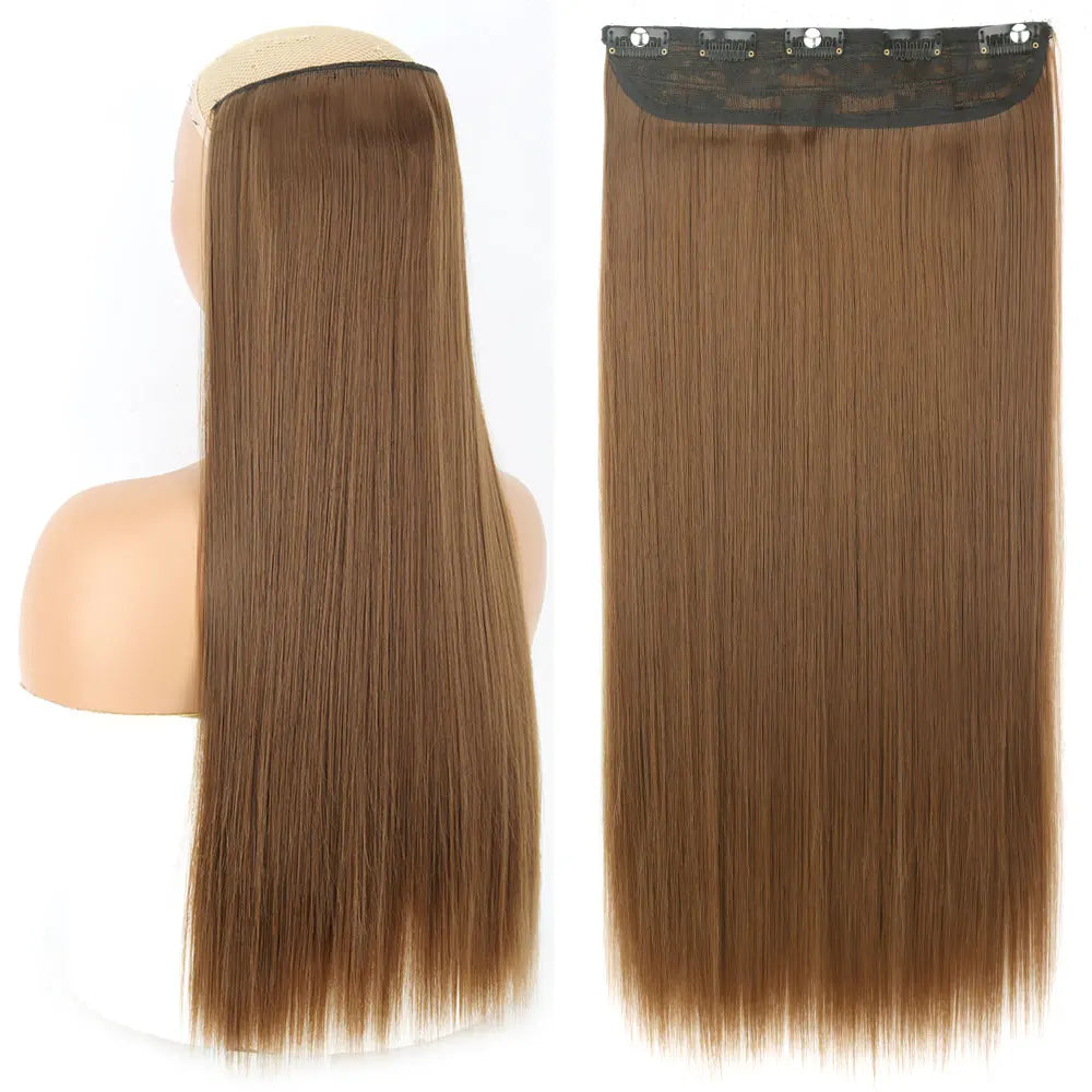 Synthetic Clip In Hair Extensions 80cm Long