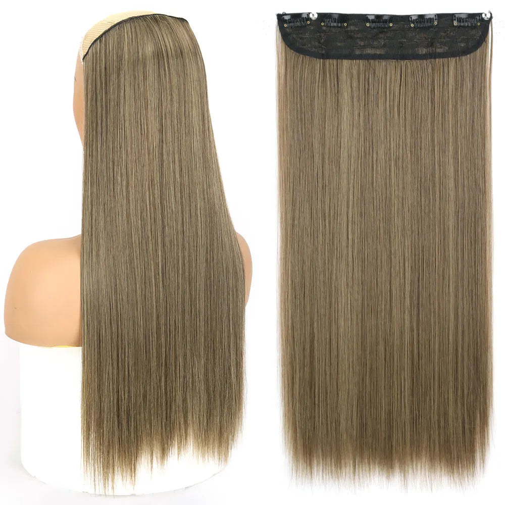 Synthetic Clip In Hair Extensions 80cm Long