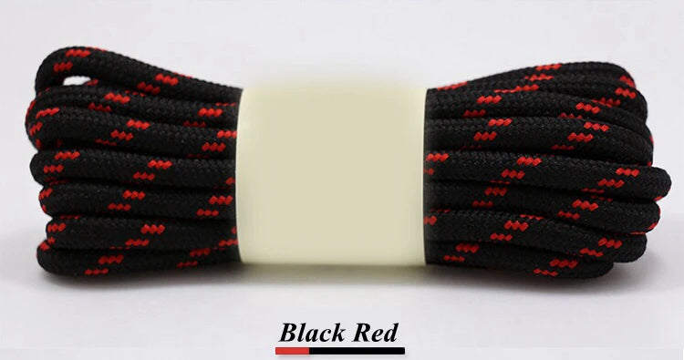 1Pair Round Shoelaces Durable Polyester Shoelace Outdoor Boots Sneakers Laces for Shoes 100/120/140/160cm Shoe Accessories