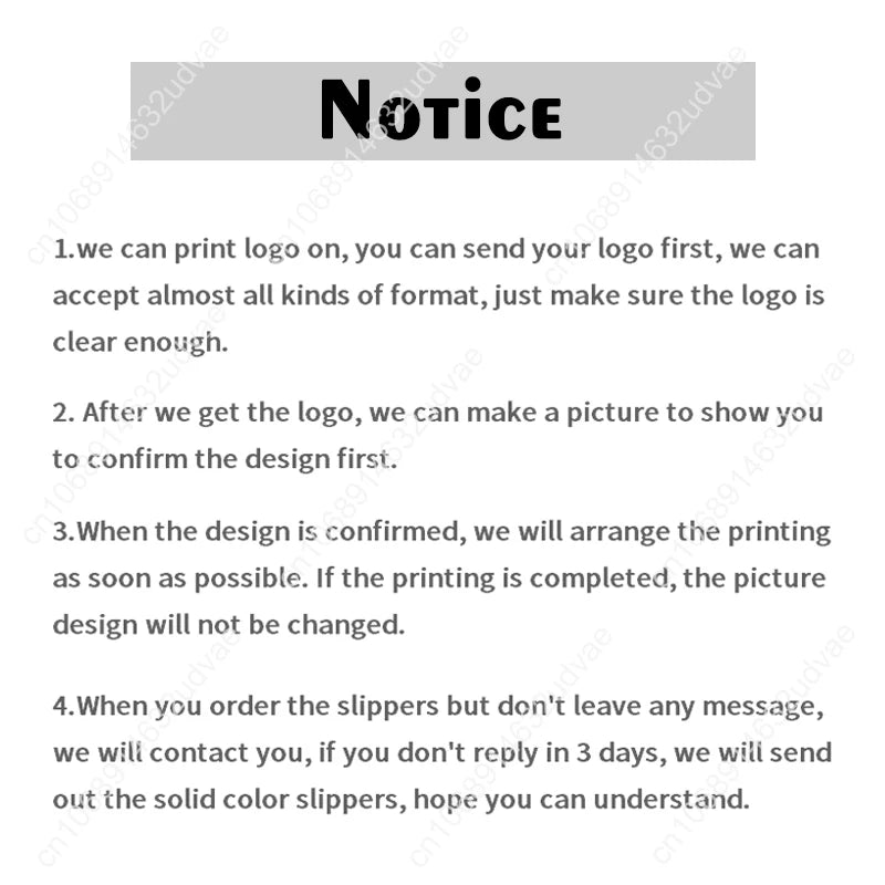 Custom with Logo Slippers Men Slippers Personalized Shoes Gift Flip-Flops Custom Brand Slippers Unisex Home Shoes
