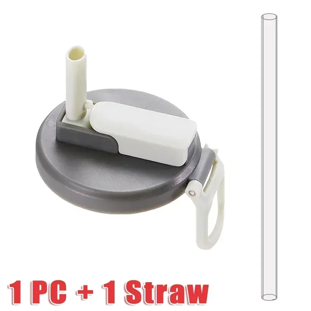 Can Lids With Straws Reusable Silicone Beverage Can Lids Leak-Proof Soda Can Covers With Straws For 2.13” Cans Pack Of 4