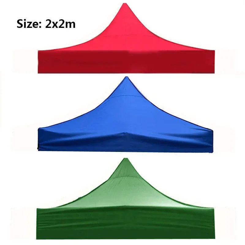 Tent Roof Oxford Cloth Shade Awning Tent Cover Garden Gazebo Waterproof UV Protect Cover Outdoor Sun Shelter Replace Cloth