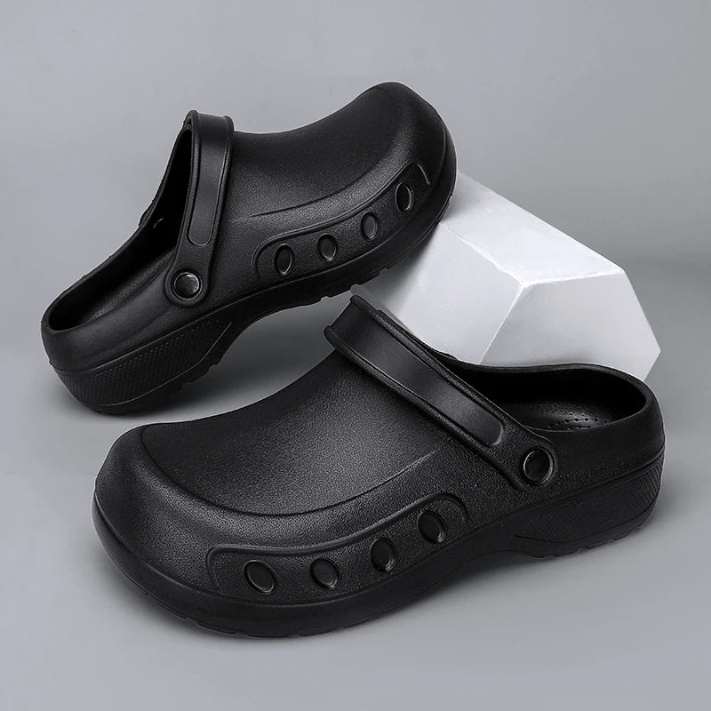 Jumpmore Kitchen Working Shoes Washing Car EVA Raining Waterproof Shoes Size 39-46