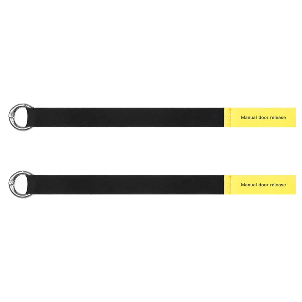 Rear Door Mechanical Switch Extended Car Door Emergency Handle Manual Door Release Emergency Puller Button for Tesla Model Y