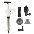 Toilet Plunger High Pressure Drain Plunger Dredge Clog Remover Sewer Pipe Unblocker Air Drain Blaster