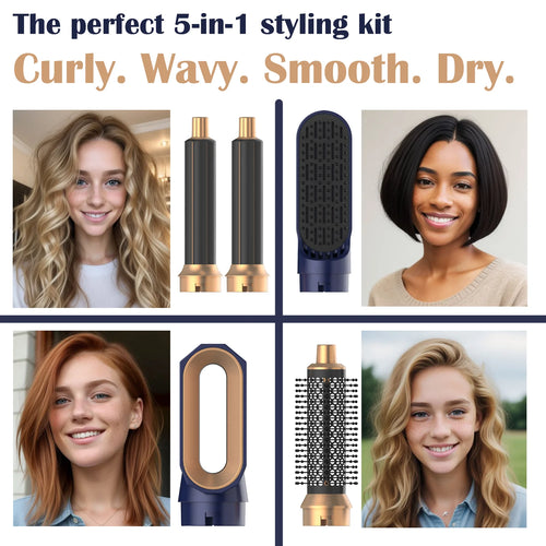 5-in-1 Hair Styling Tool Set
