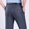 Big Size 29-56 Summer 2023 Wrinkle-Resistant Black Suit Pants Mens Clothing Baggy Double Pleated Classic Dress Pants Trousers
