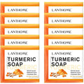 Turmeric Soap Face Cleansing Anti Acne Whitening Skin Lightening Face Remove Pimples Dark Spots Lightening Ginger Handmade Soap
