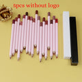 Private Label Pink Lip Liner Pencil Custom Logo Bulk 18-color Cosmetic Multi-functional Waterproof Pigment Lipstick Pen Makeup