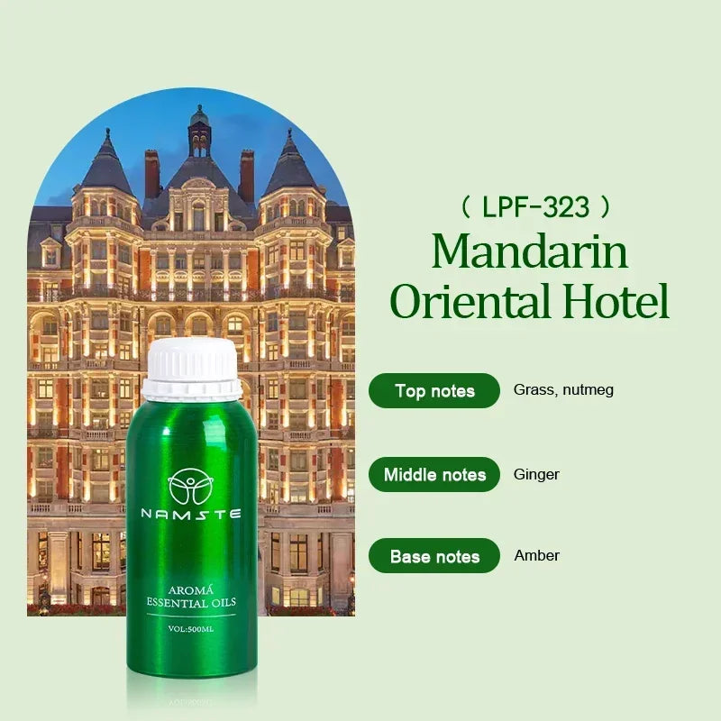 NAMSTE 500ML Hotel Essential Oil All Natural Rosewood Four Seasons Grand Lisboa Electric Aroma Diffuser Air Fresheners Regis