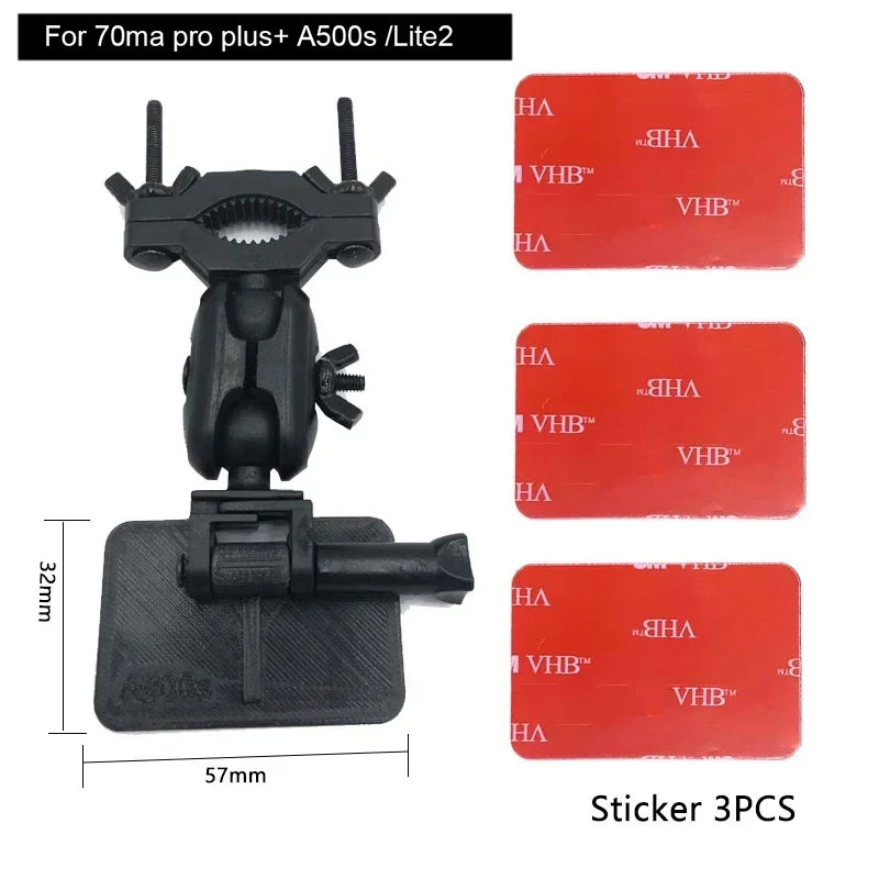 For 70mai pro plus+A500s suction cup holder for 70mai A800S A810 Lite d08 d02 DVR Holder for 70mai A200 A500s Mount