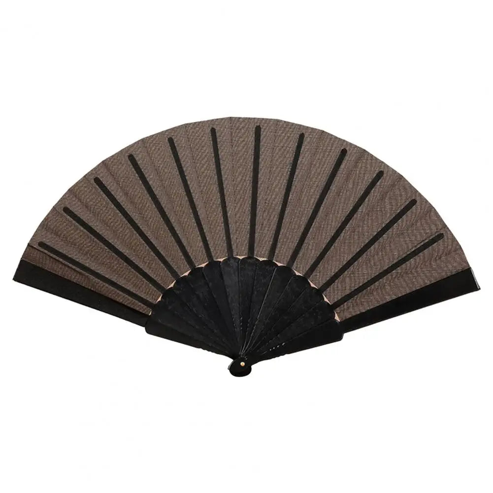 Floral Lace Folding Fan Solid Color Strong Structure Portable Handheld Fan For Weddings Parties Travel Portable Women Fans