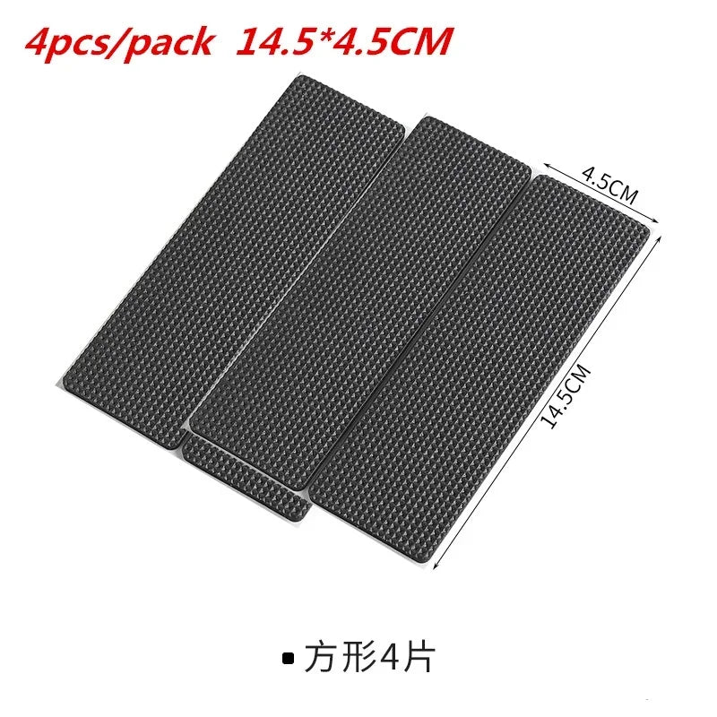 2-48PCS Chair Leg Pads Floor Protectors for Furniture Legs Table Leg Covers Round Bottom Anti Slip Floor Pads Rubber Feet