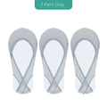 Invisible Boat Socks Non Slip Silicone 3 Pairs